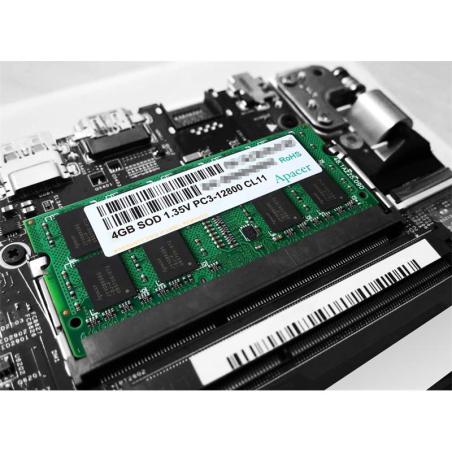 MEMORIA SODIMM 8GB APACER DDR3 1333MHZ - 1600MHZ