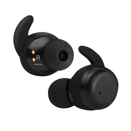 AURICULARES + MICROFONO PHOENIX SPARTAN IN EAR WIRELESS BLACK