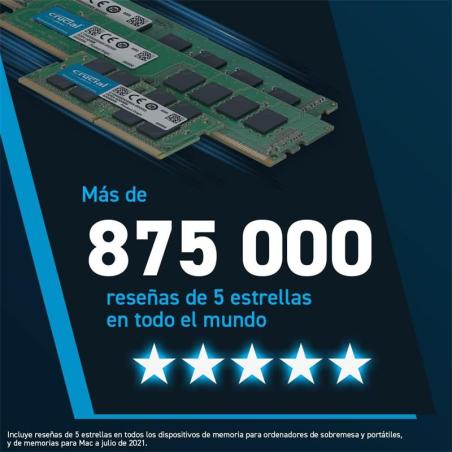 MEMORIA SODIMM 16GB CRUCIAL DDR5 4800MHZ