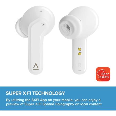 AURICULARES CREATIVE ZEN AIR IN EAR WIRELESS BLUETOOTH WHITE