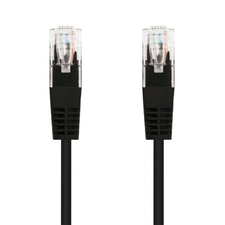 CABLE DE RED CAT.6 UTP 1M NANOCABLE BLACK