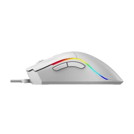 RATON PHOENIX GAMING VOID USB RGB 12000 DPI 7 BOTONES WHITE