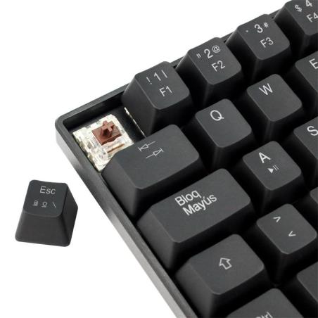 TECLADO PHOENIX MIRAGE MECANICO TKL GAMING USB RGB BLACK