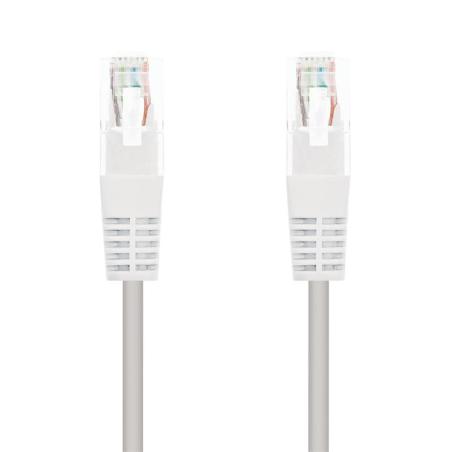 CABLE DE RED CAT.6 UTP FLEX 3M NANOCABLE BLANCO