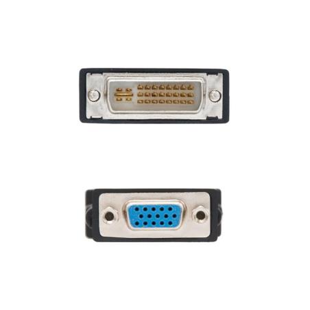 ADAPTADOR DVI 24+5/M - VGA HDB15/H NANOCABLE