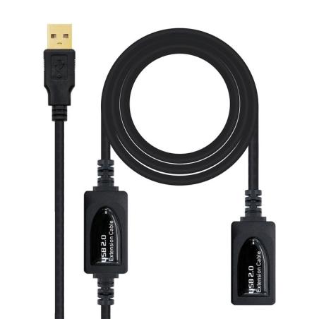 CABLE USB 2.0 PROLONGADOR AMPLIF TIPO AM-AH 15M NANOCABLE