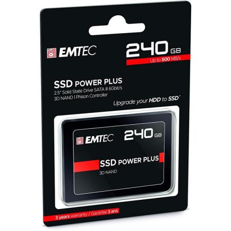 DISCO DURO SSD EMTEC 240GB POWER PLUS X150