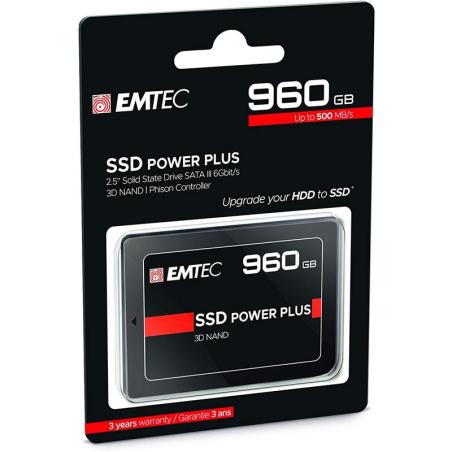 DISCO DURO SSD EMTEC 960GB 1TB POWER PLUS X150