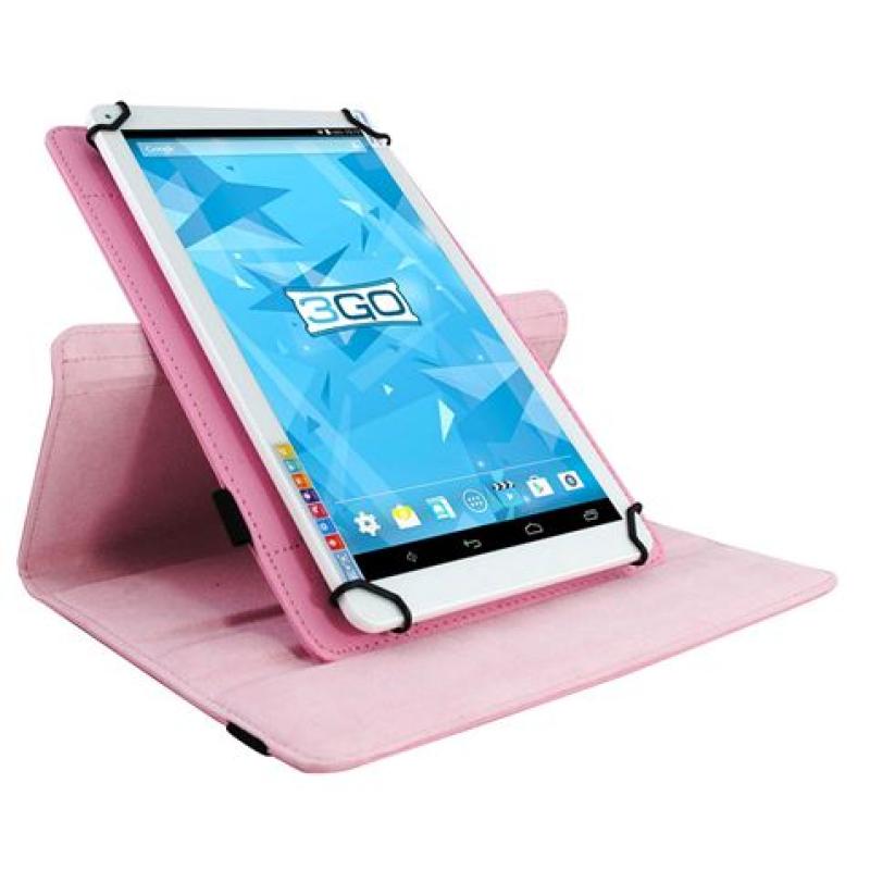 FUNDA UNIVERSAL 3GO CSGT19 ROSA - PARA TABLETS 10.1/25.6CM