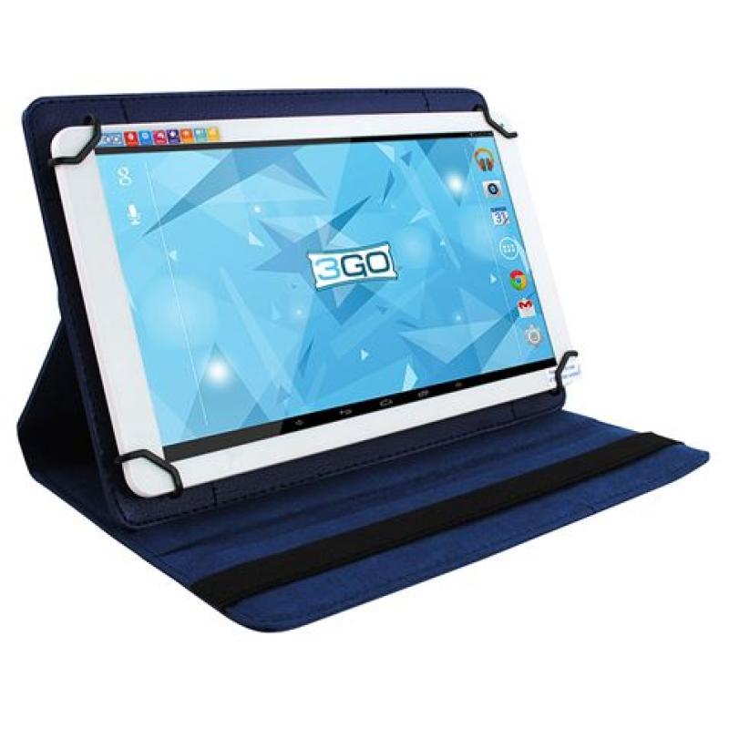 FUNDA UNIVERSAL 3GO CSGT24 AZUL - PARA TABLETS 7/17.78CM