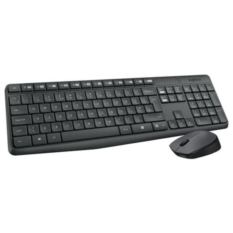 TECLADO Y RATÓN INALÁMBRICOS LOGITECH MK235 - 2.4GHz - ALCANCE 10 METROS