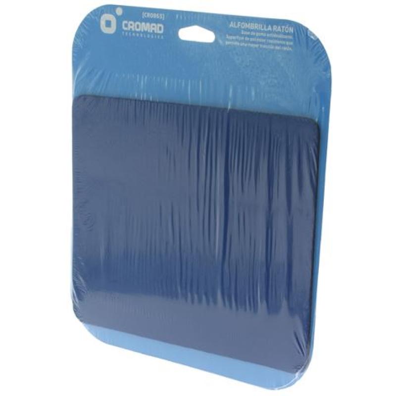 ALFOMBRILLA RATÓN AZUL CROMAD