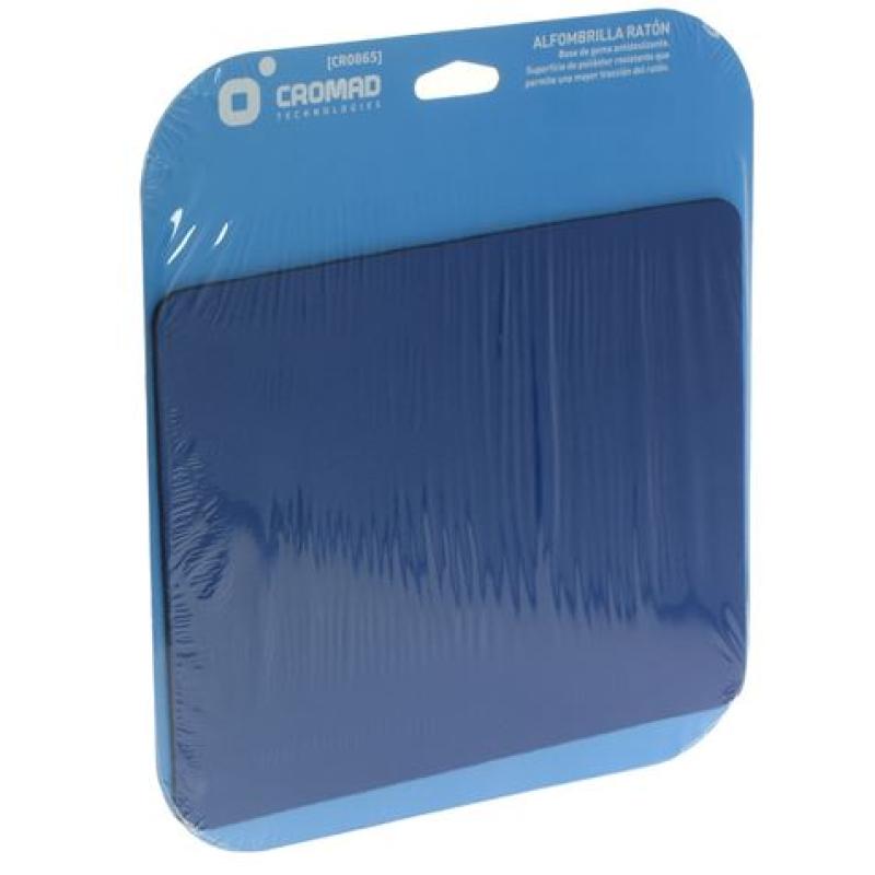 ALFOMBRILLA RATÓN AZUL CROMAD