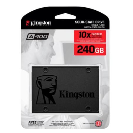 DISCO DURO SSD 240GB 2.5 SATA3 A400 KINGSTON
