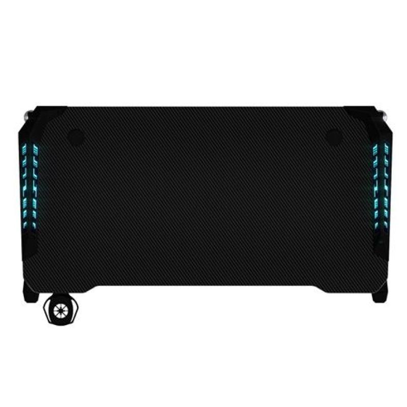 MESA GAMING PRO1200 FIBRA CARBONO LUZ RGB MUVIP