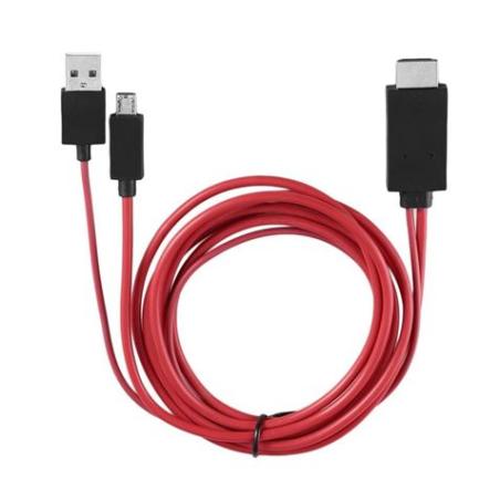 CABLE MHL MICRO USB A HDMI DIGIVOLT