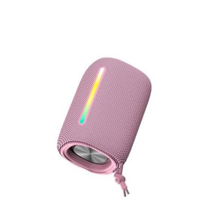 ALTAVOZ BLUETOOTH CON LED BS-10 ROSA FOREVER