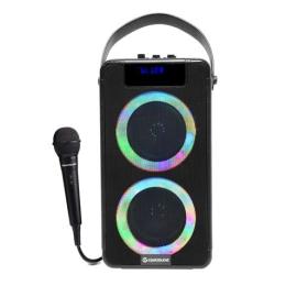 ALTAVOZ BLUETOOTH PARTY BOOM A360 2X4 100W | 1 X MICROFONO COOLSOUND