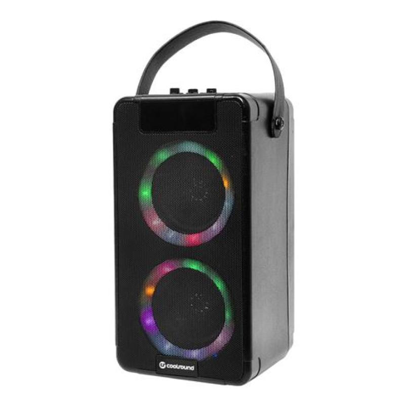 ALTAVOZ BLUETOOTH PARTY BOOM A360 2X4 100W | 1 X MICROFONO COOLSOUND