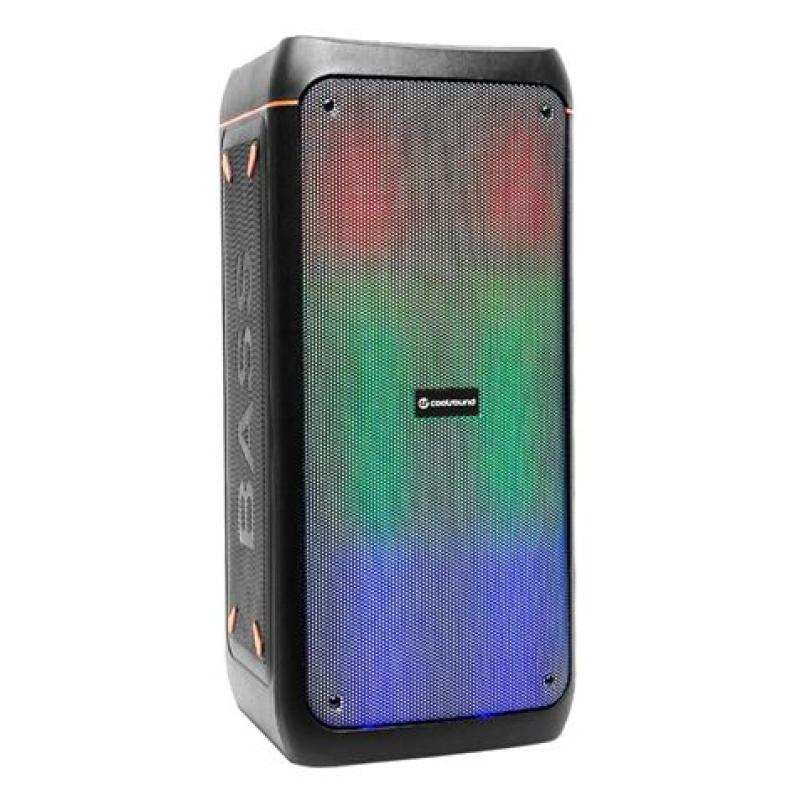 ALTAVOZ BLUETOOTH PARTY BOOM A390 2X8 150W | 1 X MICROFONO COOLSOUND