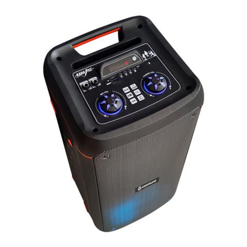 ALTAVOZ BLUETOOTH PARTY BOOM A390 2X8 150W | 1 X MICROFONO COOLSOUND