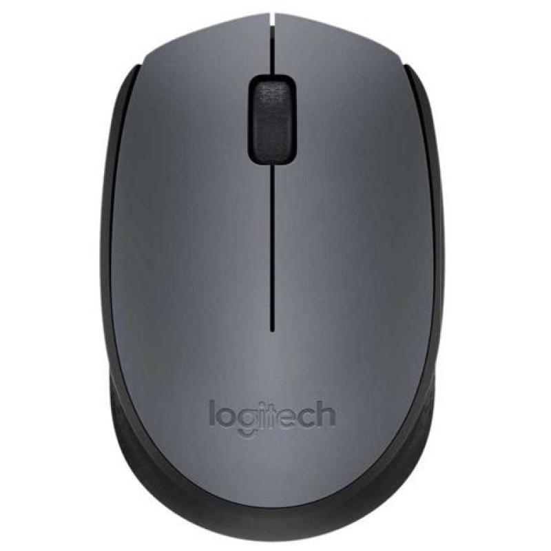 RATON INALÁMBRICO LOGITECH M170 NEGRO/GRIS - 2.4GHZ - NANO RECEPTOR USB