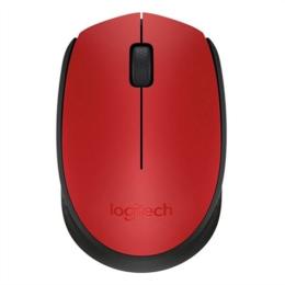 RATON LOGITECH INALAMBRICO M171 1000DPI ROJO