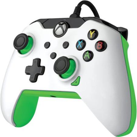 MANDO GAME PAD PC/XBOX NEON WHITE WIRED PDP