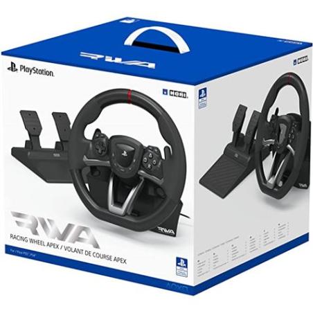 VOLANTE + PEDALES HORI RWA APEX PS5/PS4/PC