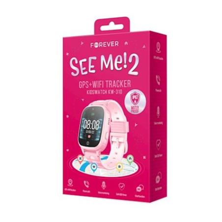 SMARTWATCH INFANTIL CON GPS KW-310 SEE ME 2 ROSA FOREVER