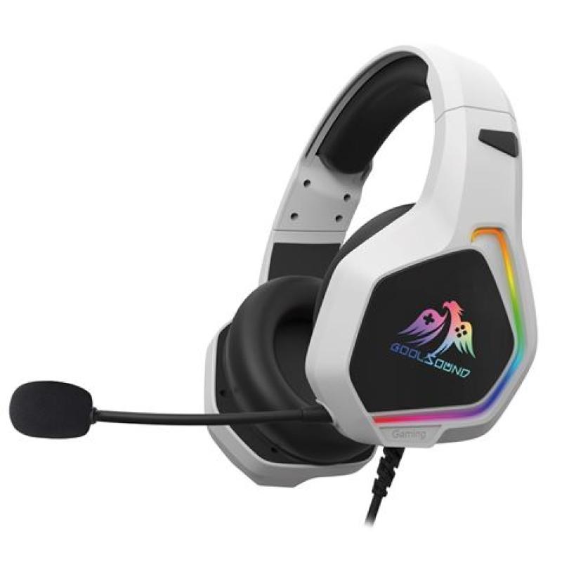 AURICULAR GAMING G6 | XBOX | PS5 | SWITCH | PC | BLANCO COOLSOUND