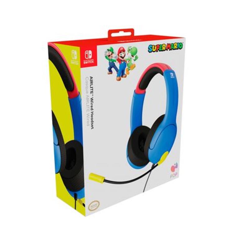 AURICULAR GAMING NINTENDO SWITCH AIRLITE LVL40 MARIO PDP