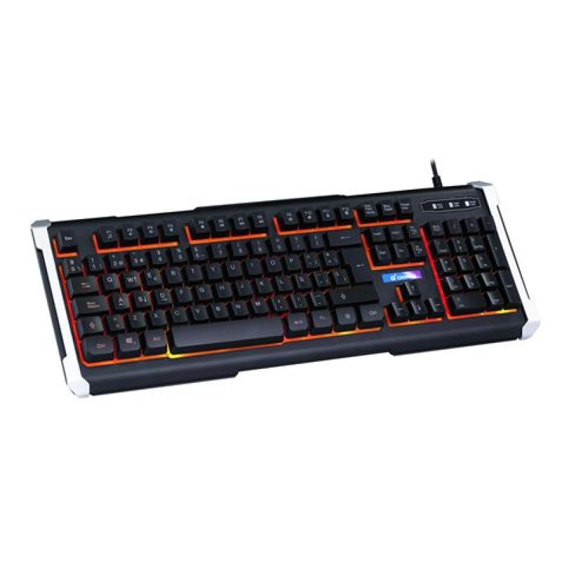 TECLADO GAMING G550 ALUMINIO + LED CROMAD