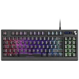 TECLADO SEMI-MECANICO MARS GAMING MKREVO SP
