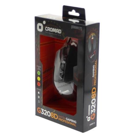 RATON GAMING G320 8D PROFESIONAL CROMAD