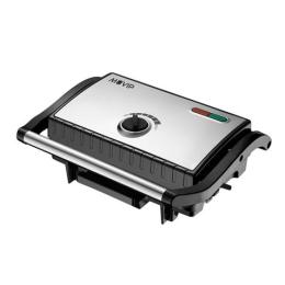 SANDWICHERA INOX GRILL 1500W TEMPERATURA REGULABLE MUVIP