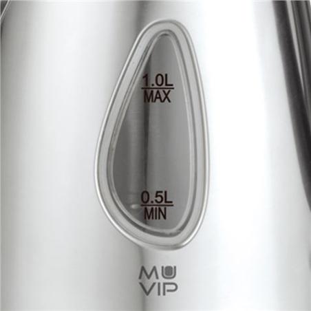 HERVIDOR DE AGUA INOX 1 LITRO 2200W MUVIP