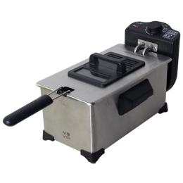 FREIDORA 3 LITROS INOXIDABLE 2000W DESMONTABLE MUVIP