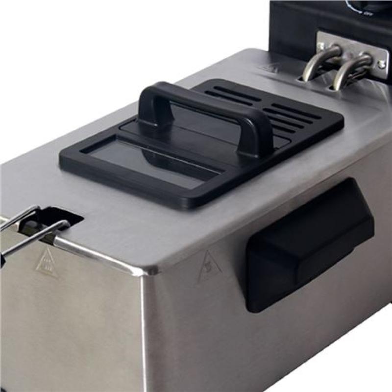 FREIDORA 3 LITROS INOXIDABLE 2000W DESMONTABLE MUVIP