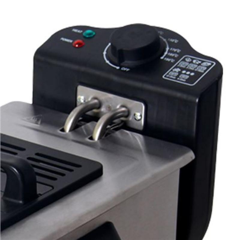 FREIDORA 3 LITROS INOXIDABLE 2000W DESMONTABLE MUVIP