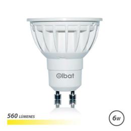 BOMBILLA LED GU10 | 6W | 560LM | LUZ CALIDA | ELBAT