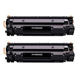 PACK 2 CARTUCHOS TONER COMPATIBLE HP 285A 2K