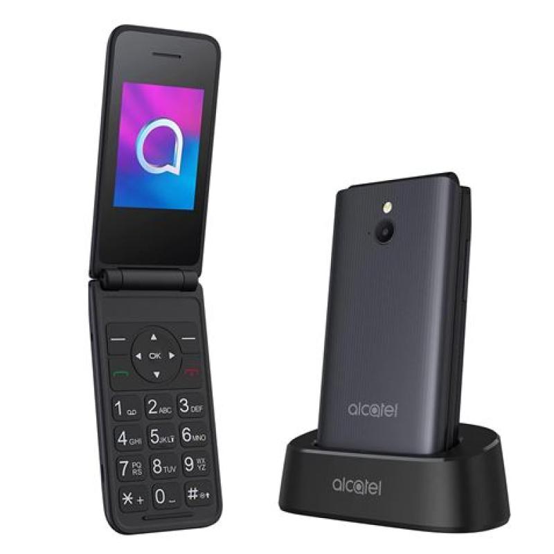 TELEFONO MOVIL TAPA 3082X GRIS METALICO ALCATEL