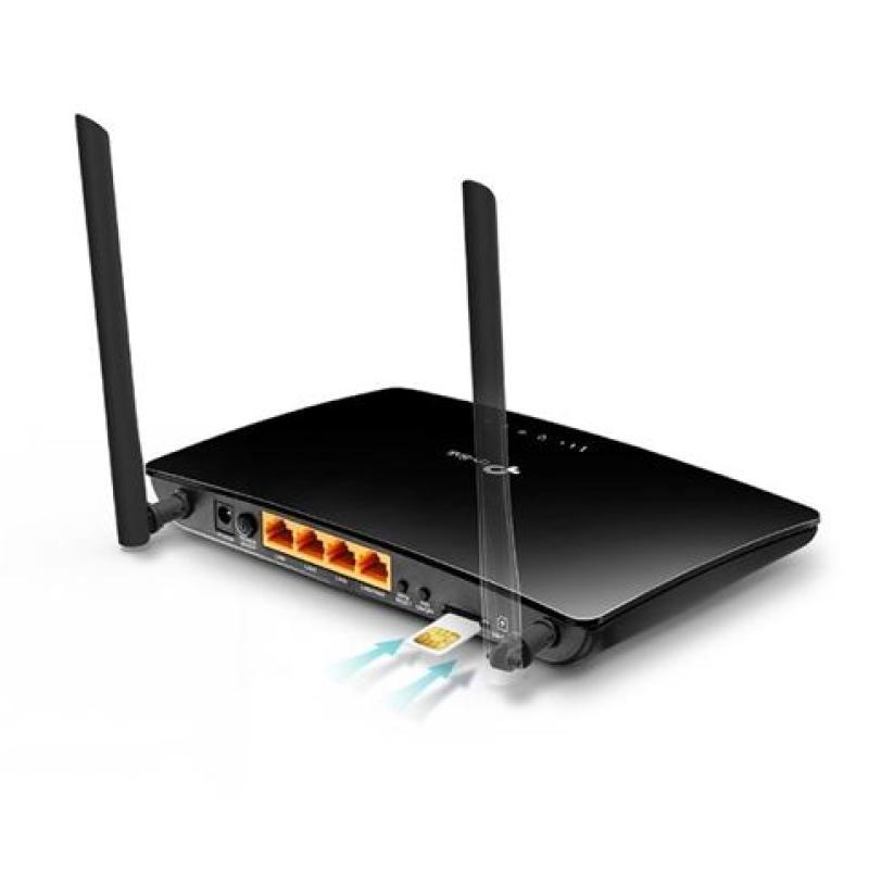 ROUTER INALAMBRICO 4G TL-MR6400 300MBPS | 3XLAN, 2XWAN, 1XSIM TP-LINK