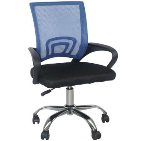 SILLA DE ESCRITORIO CON RUEDAS CLASSIC 95X65X52CM AZUL