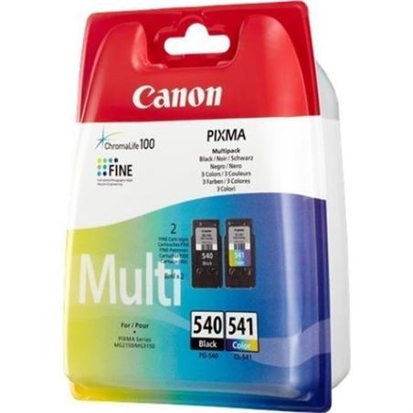 PACK CARTUCHO NEGRO + COLOR PG-540 / CL-541 CANON