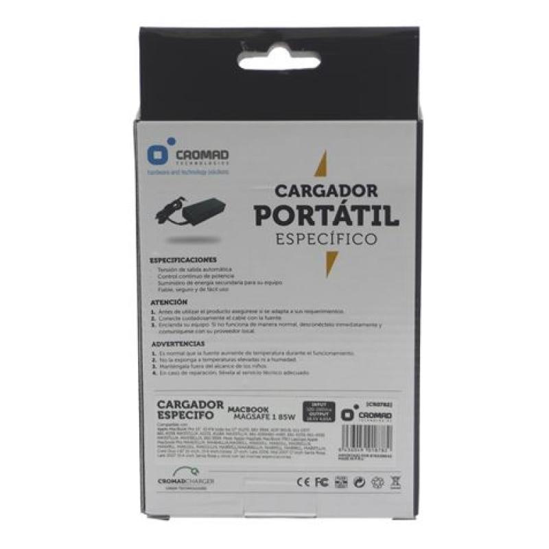 CARGADOR ESPECIFICO 19V | 3.42A | 5.5X1.7MM | 65W | M5 CROMAD