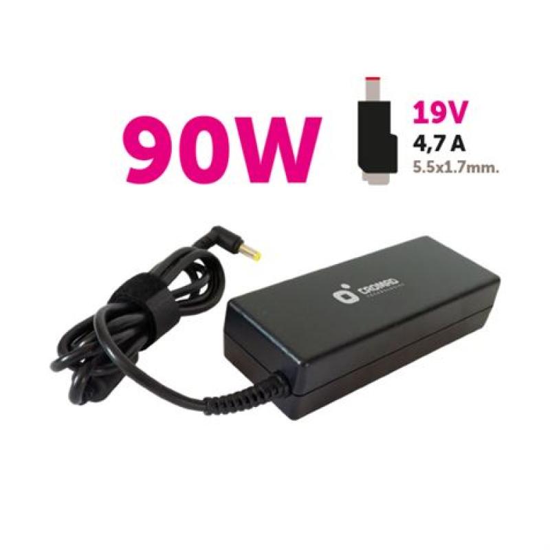 CARGADOR ESPECIFICO 19V | 4.7A | 5.5X1.7MM | 90W | M3 CROMAD