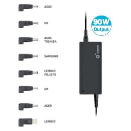 CARGADOR UNIVERSAL AUTOMATICO 90W 8 PUNTAS CROMAD