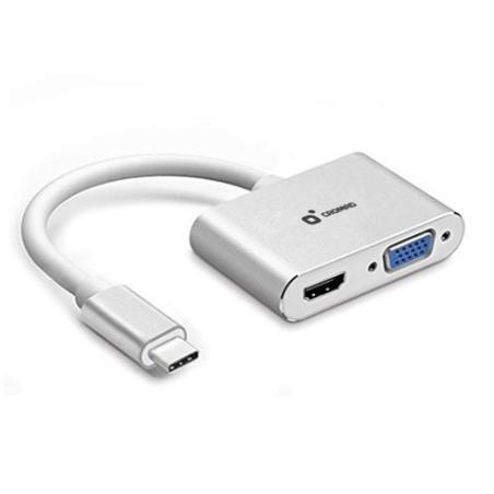 ADAPTADOR TIPO C - HDMI Y VGA CROMAD